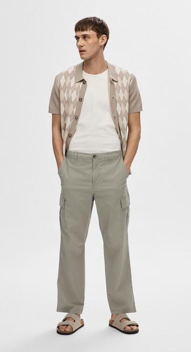 Actual product image Selected Homme 220 Loose fit cargo trousers (33)
