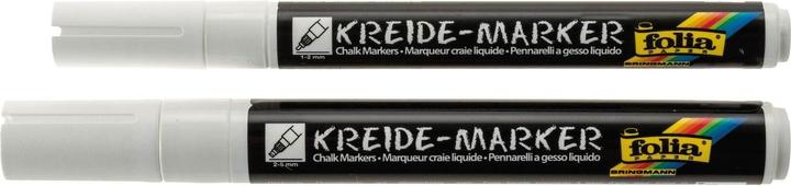 Produktbild Folia Kreidemarker (Weiss, 5 mm, 2 x)
