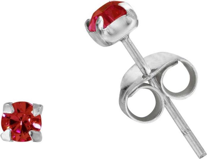 Actual product image Bijouteria Ear studs (Silver 925, Crystal)