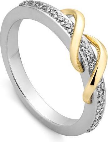 Actual product image Breuning RING - BRILL. 0.228 Ct. H/si (52, 585/14 K Gold)
