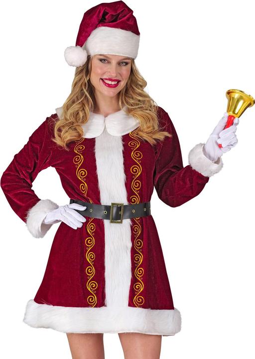 Widmann Costume de Miss Santa Claus pour les femmes (M)