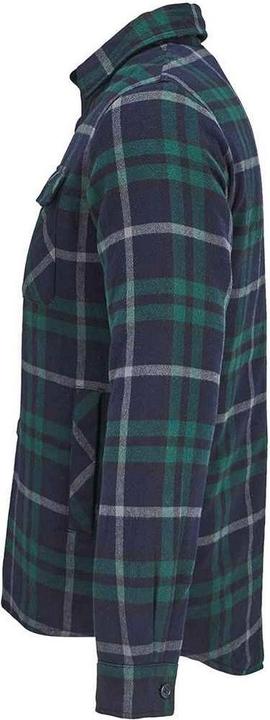 Actual product image Sols Unisex Adult Noah Flannel Padded Overshirt (M)