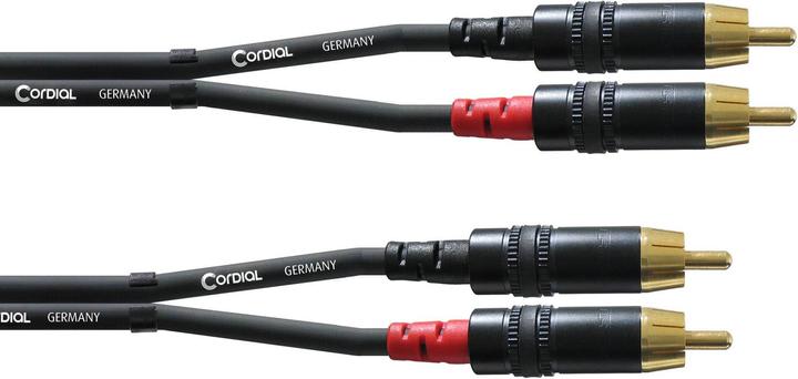 Cordial CFU CC - Cinch-Verbindungskabel (0.60 m, Cinch)