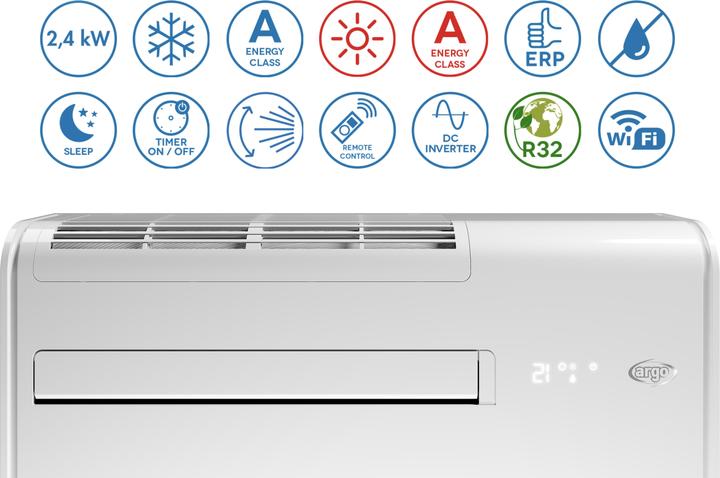 Actual product image Argo Apollo 12 HP (30 m², 8200 BTU/h)