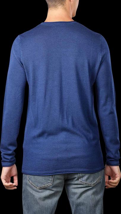 Actual product image Joop! Jeans Light Knit Lelios Pullover Crew Neck Navy (XXL)