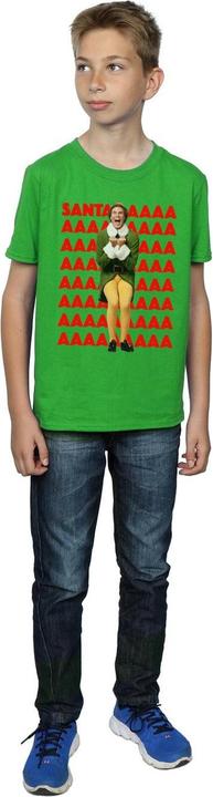 Immagine prodotto Elf Buddy Santa Scream Maglietta Ragazzi (152, 158)
