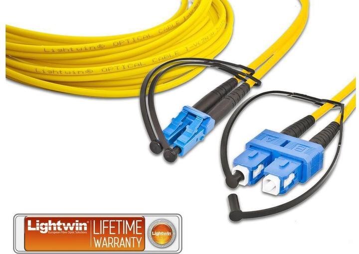 Produktbild Lightwin LWL Duplex Patchkabel (15 m)