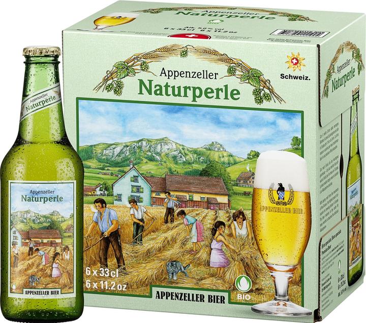 Immagine prodotto Appenzeller Bier Luce naturale perla organica 6 x 0,33 l (6 x 33 cl)