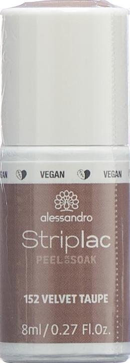 Produktbild Alessandro Striplac Peel or Soak - Velvet Taupe (152 Velvet Taupe, Farblack)