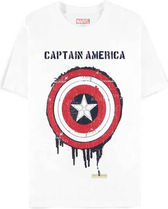 Image du produit Difuzed Captain America - Shield T-shirt à manches courtes pour homme - 2XL (XXL)