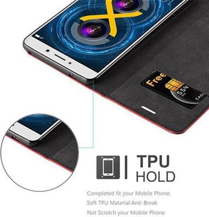 Productafbeelding Cadorabo Boek Onzichtbare Magneethoes (Huawei Mate 9 Lite, Honor 6X)