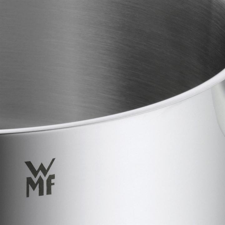 Produktbild WMF Spaghettitopf Pastatopf Nudeltopf Induktion Sieb 7,0l Edelstahl poliert (24 cm, Kochtopf, Edelstahl)
