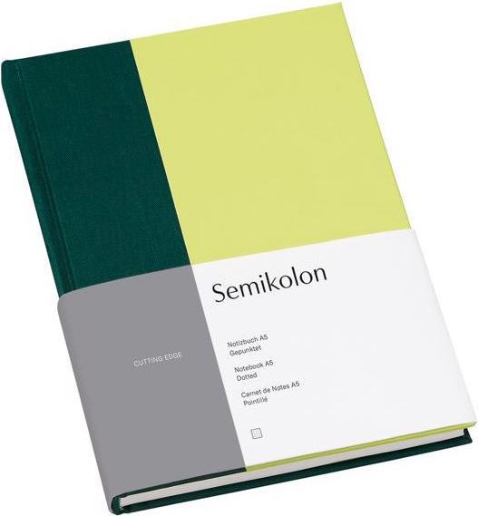 Semikolon Notebook A5 dotted forest kiwi (A5)