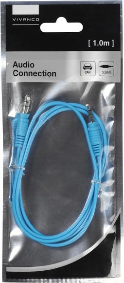 Produktbild Vivanco 3,5mm Stecker – 3,5mm Stecker (1 m, 3.5mm Klinke (AUX))
