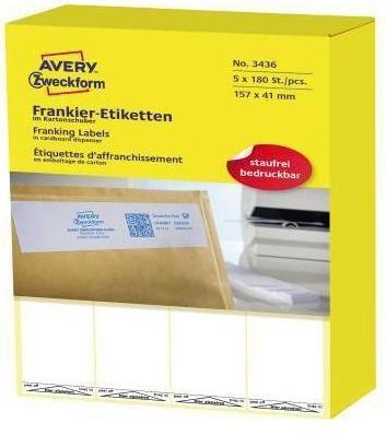 Produktbild Avery Frankier-Etiketten