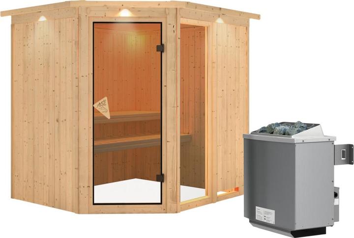 Image du produit Karibu Fiona 2 avec couronne de toit (Contrôle interne de 9 KW)