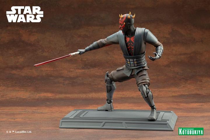 Actual product image Kotobukiya Star Wars The Clone Wars statuette PVC ARTFX 1/7 Darth Maul 26 cm