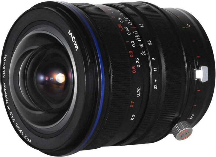 Actual product image Laowa 15mm f/4.5 Zero-D Shift Leica (Leica L, full size)