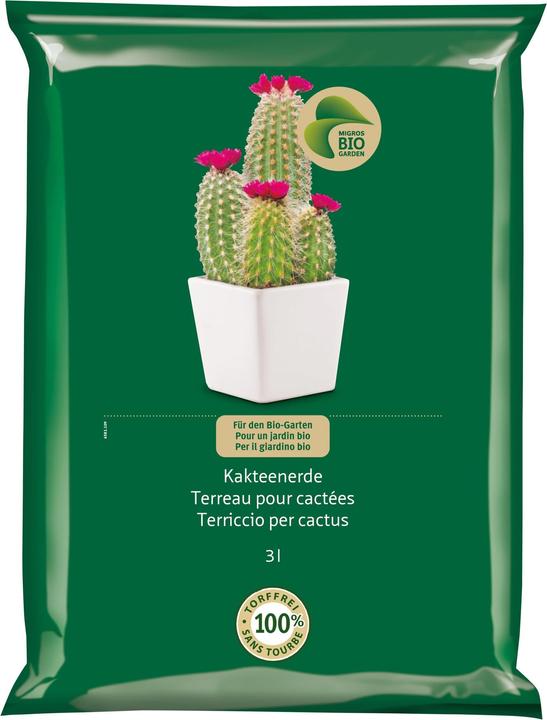 Image du produit Migros-Bio Garden Terreau pour cactées (3 l)