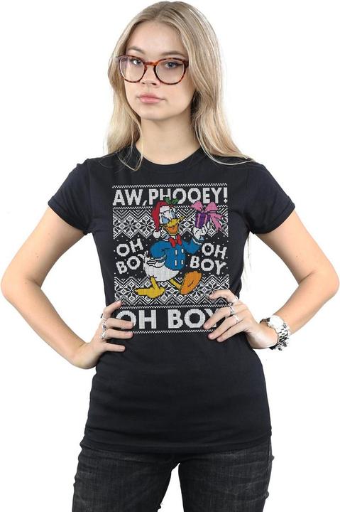 Produktbild Disney Donald Duck Christmas Fair Isle TShirt (M)