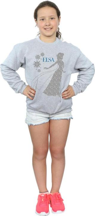 Immagine prodotto Disney Frozen Elsa Christmas Silhouette Felpa Ragazze (152, 158)