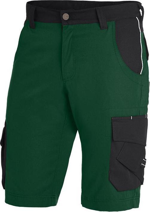 Image du produit FHB Pantalon de travail court homme THEO "Twill 300" vert, noir taille 52 (52)