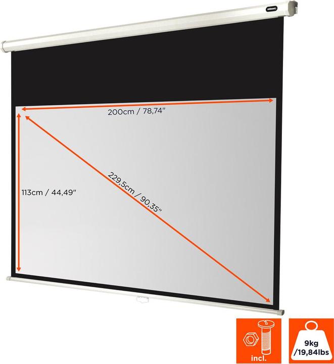 Immagine prodotto Celexon Tenda a rullo economia (90", 16:9)