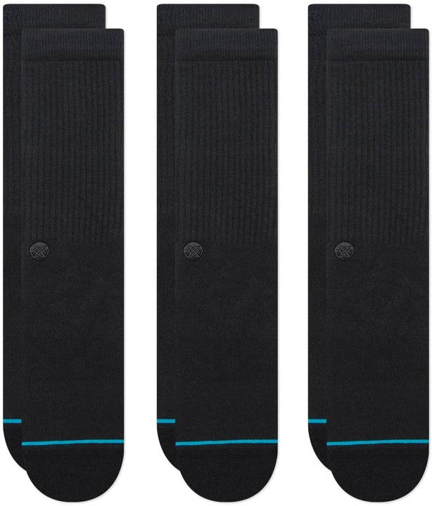 Produktbild Stance Socken Shelter Schwarz 3er-Pack (3er Pack, 38 - 42)