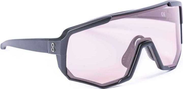 Produktbild Coast Optics Nita 2 Sportbrille schwarz mit Pink Crystal und klarem Glas (Schwarz, Schwarz)