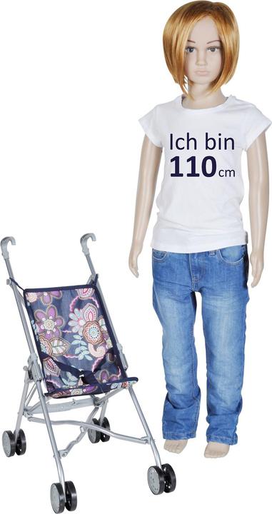 Immagine prodotto Knorrtoys Passeggino per bambole Sim - fiori blu