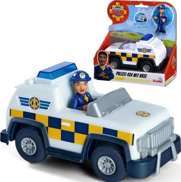 Image du produit Simba Fireman Sam Police Jeep 4x4 mini