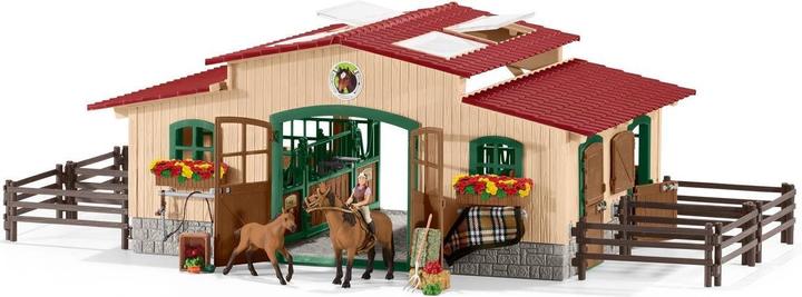 Actual product image Schleich Horse stable with accessories