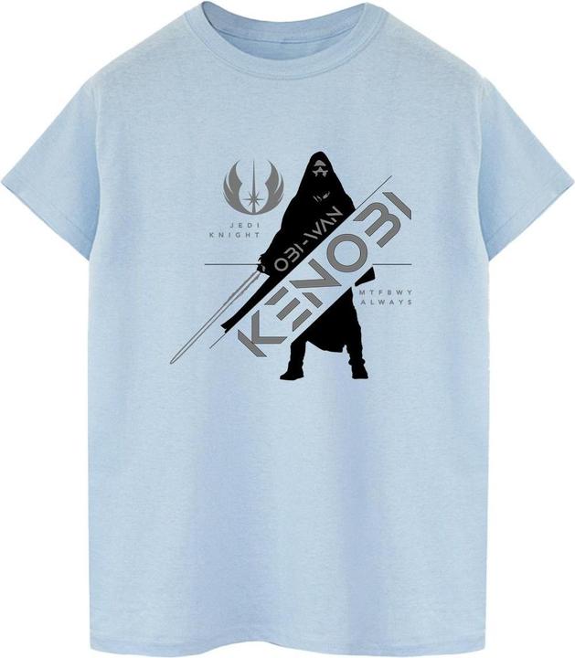 Immagine prodotto Star Wars Obi-Wan Kenobi Jedi Knight Maglietta Ampia Donna (M)
