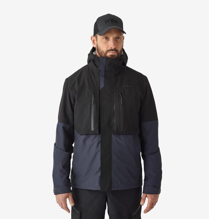 Caperlan Angeljacke FJ 500 WPF wasserdicht Herren grau/schwarz