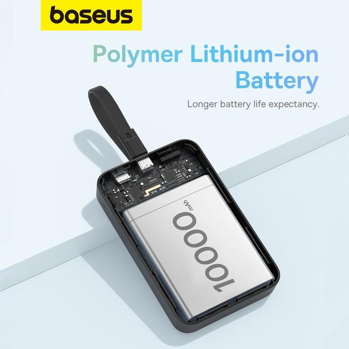 Immagine prodotto Baseus Powerbank Magnetic Mini 10000mAh 30W MagSafe (nero) (10000 mAh, 30 W, 37 Wh)