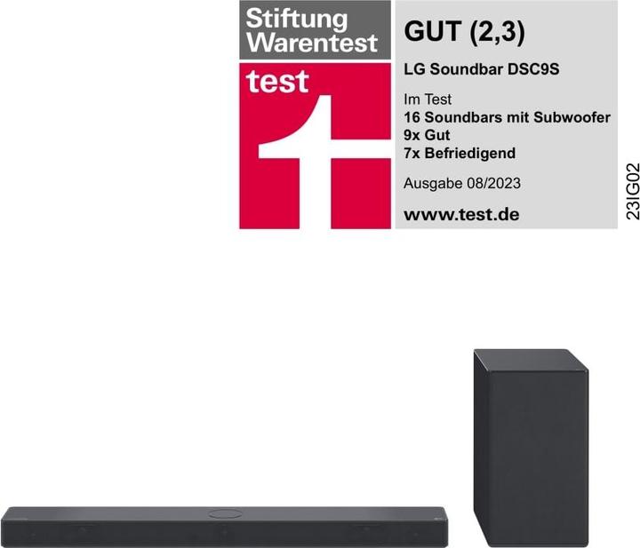 Produktbild LG DSC9S (400 W, 3.1.3 Kanal)