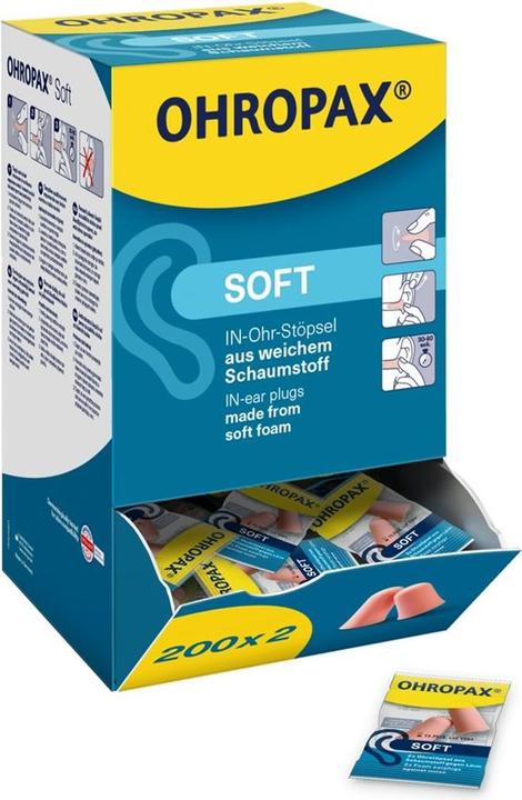 Actual product image Ohropax Box Soft Ohrstöpsel (10 x)
