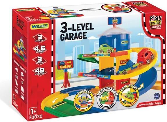Wader Play Tracks 3 level garage