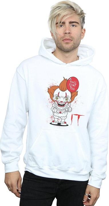 Immagine prodotto Universal Textiles Chibi You'll Float Too Felpa con Cappuccio Uomo (XXL)