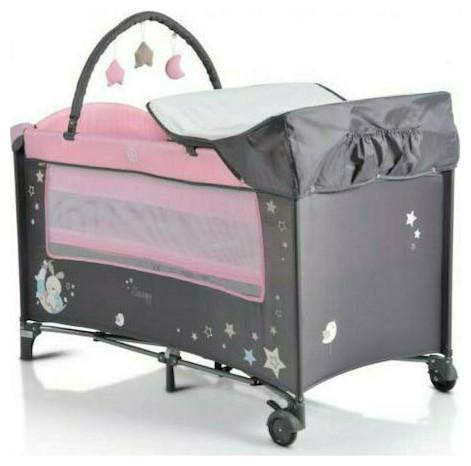 Actual product image Moni Travel cot Sleepy with wheels