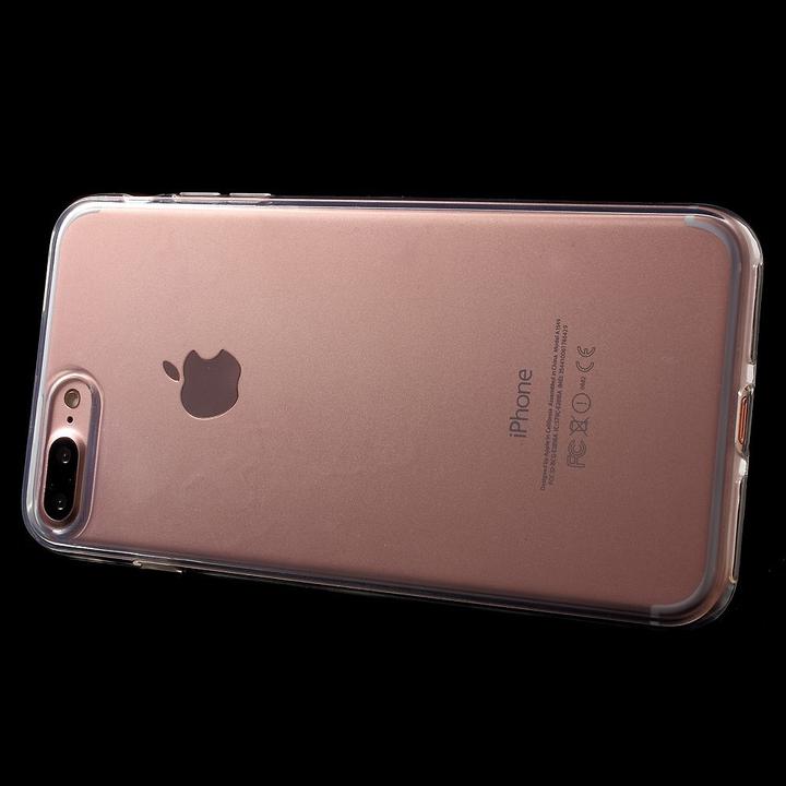 Produktbild Cover-Discount iPhone 8 Plus / 7 Plus - Gummi Silikon Hülle extra dünn transparent (Apple iPhone 7 Plus, Apple iPhone 8 Plus)