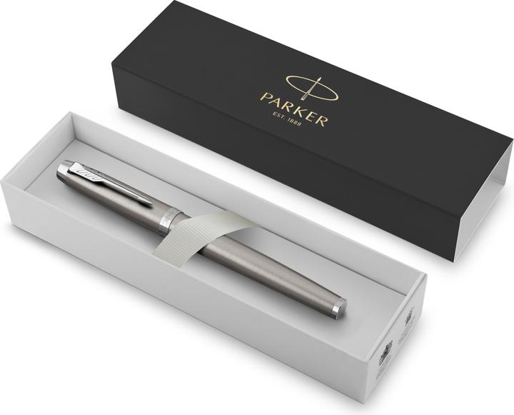 Produktbild Parker Füller IM Brushed Metal C.C. M (Stainless Steel, Black, 1 x)