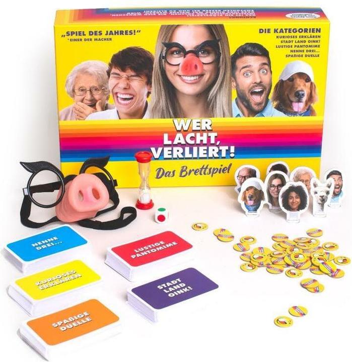 Image du produit Kampfhummel Qui rit perd! Jeu de fête, langue : allemand, catégorie (Allemand)