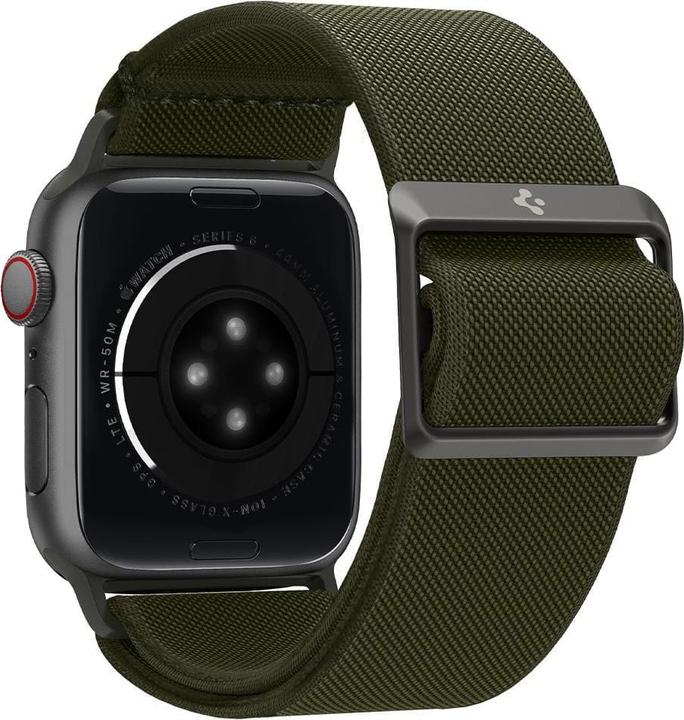 Actual product image Spigen Fit Lite Band for Apple Watch Series 42, 44, 45, 49 mm - khaki (42 mm, 44 mm, 45 mm, 49 mm, Nylon)