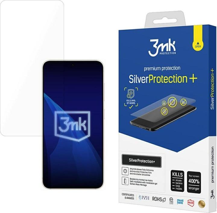 Image du produit 3MK Folia antymikrobowa SilverProtect+ montowana na mokro do Samsung Galaxy S25 Edge (Samsung Galaxy S25 Edge)