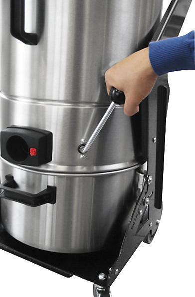 Image du produit Evo Aspirateur industriel de sécurité, ECODust 1200 H, avec cuve de 25 litres. (Aspirateur sec)