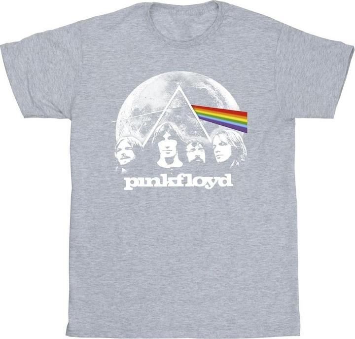 Actual product image Pink Floyd Mens Moon Prism Blue T-Shirt (S)