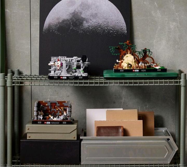 Actual product image LEGO Death Star Trench Run Diorama (75329, LEGO Star Wars)