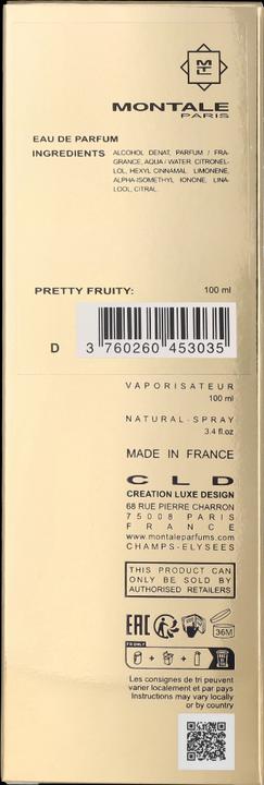 Image du produit Montale Pretty Fruity (Eau de parfum, 100 ml)