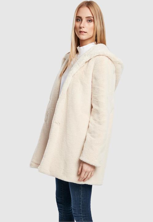 Produktbild Urban Classics Ladies Hooded Teddy Coat (M)